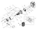 Part Location Diagram of 98480GS Generac ASM STATOR 8000 3PH